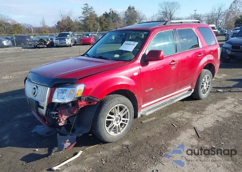 2008 Mercury Mariner Premier from USA, damaged, VIN 4M2CU97198KJ52602